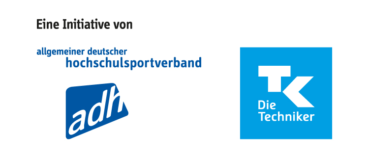 Logos Techniker Krankenkasse und Allgemeiner Deutscher Hochschulsportverband