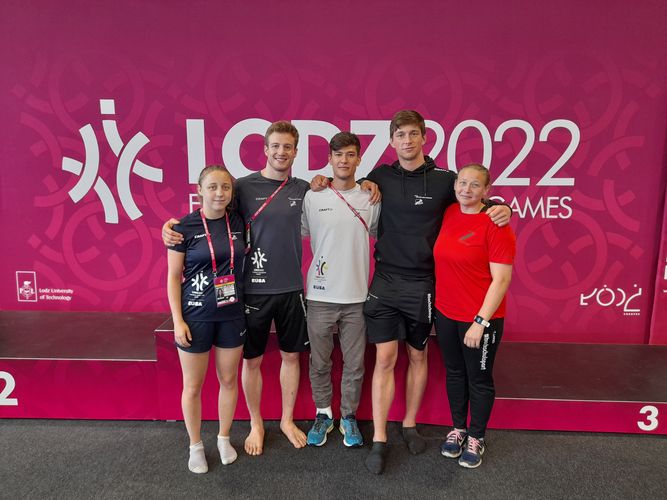 Die Judokas aus Leipzig bei den European University Games in Lodz