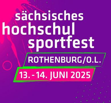 Sächsisches Hochschulsportfest 2025 Graifk zur SHSF 2025